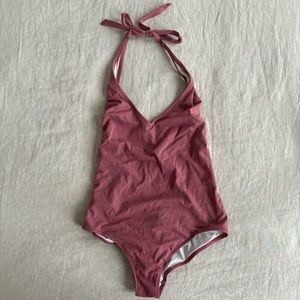 PINK One Piece Bathing Suit